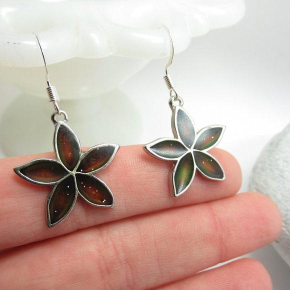 Mood Flower earrings - Picture 11 of 12